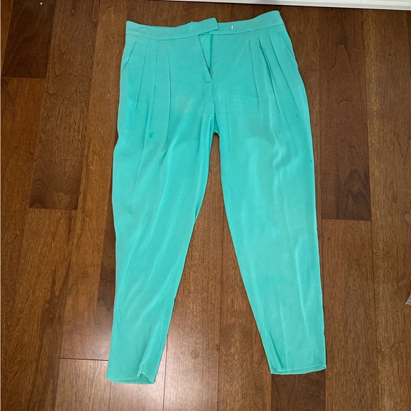 Missoni Silk Pants with water Front Sz. 42 - Picture 3 of 3